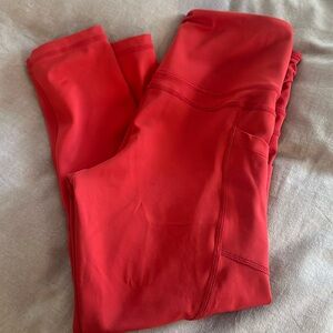 Zyia red light n tight leggings